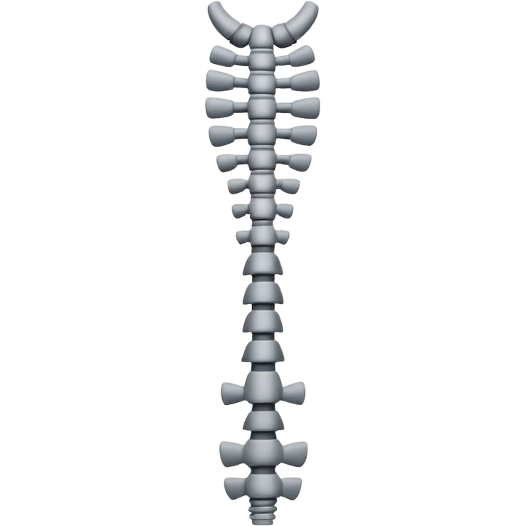 vertebral column emoji