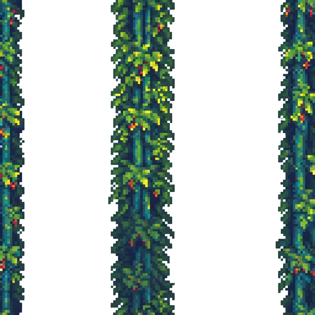 jungle vines wrapped around tree emoji