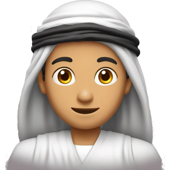 un garçon arabe qui est roi  emoji