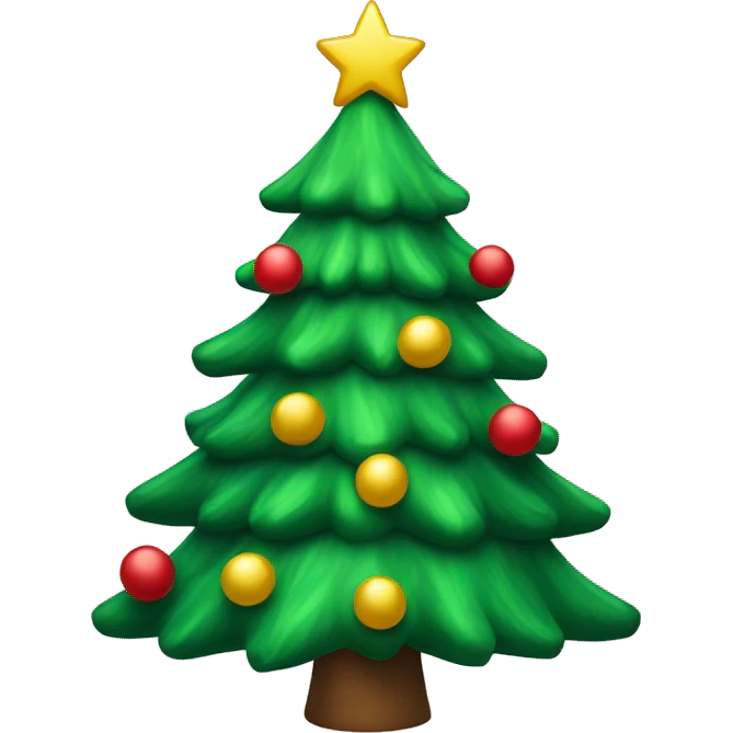 Christmas tree emoji