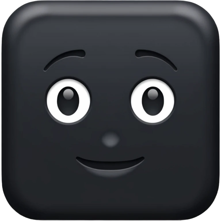 Black emoji