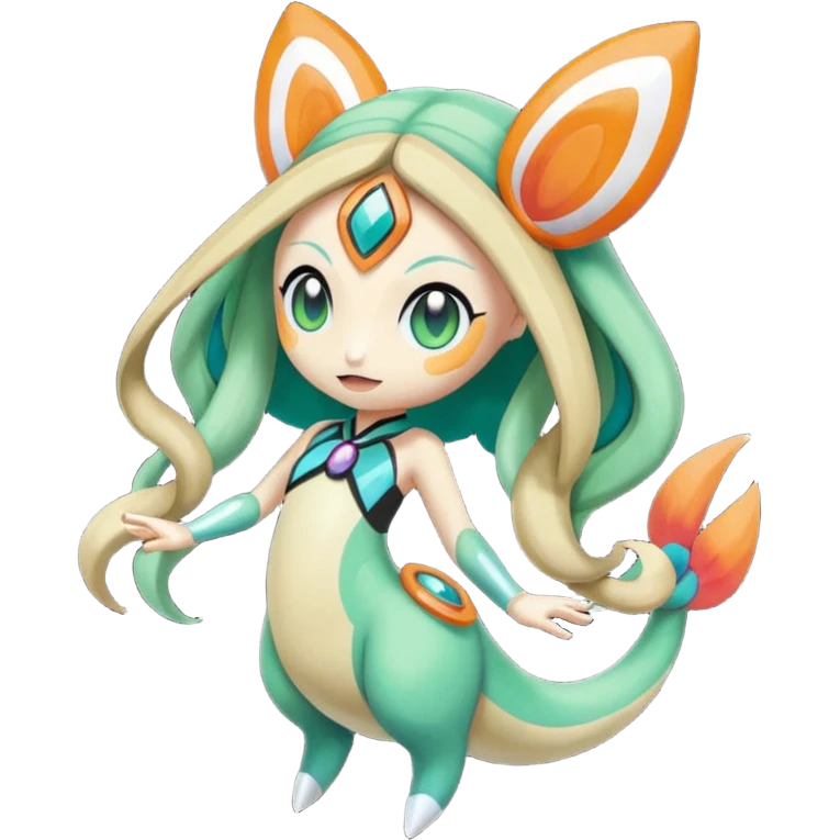 Meloetta-Pokémon-Fakémon-creature emoji