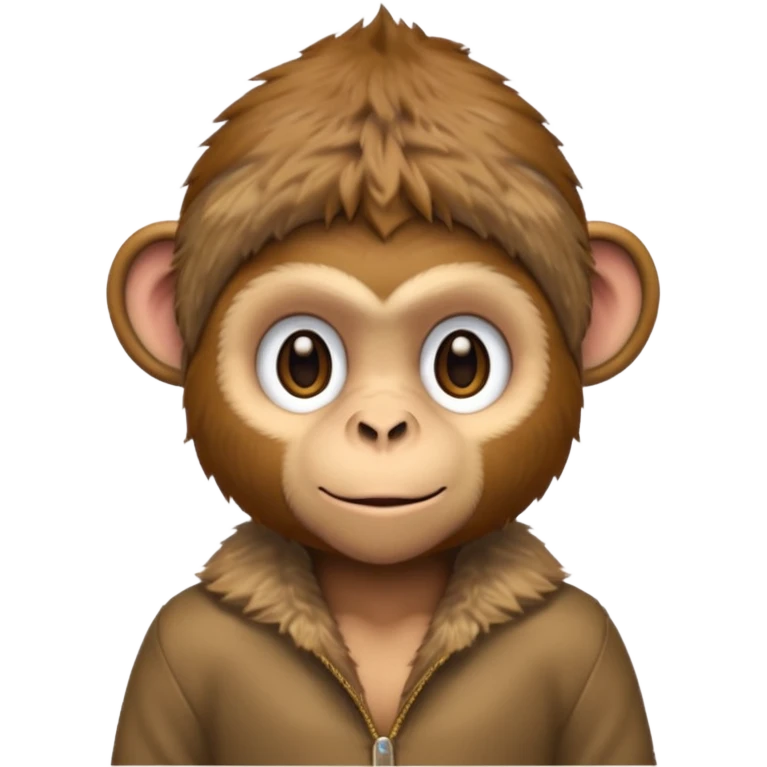 monkey with clothes emoji