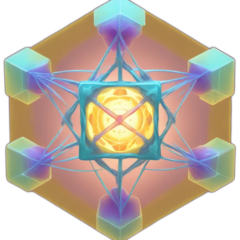 metatron cube healing emoji