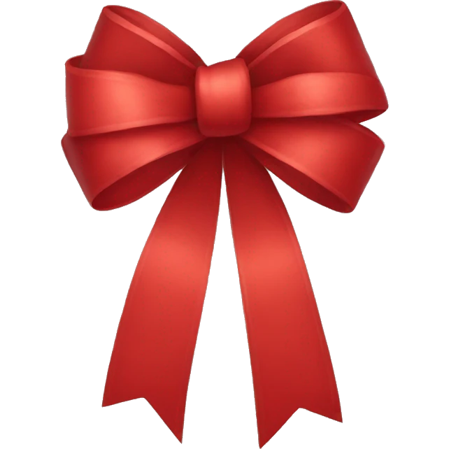 red bow emoji