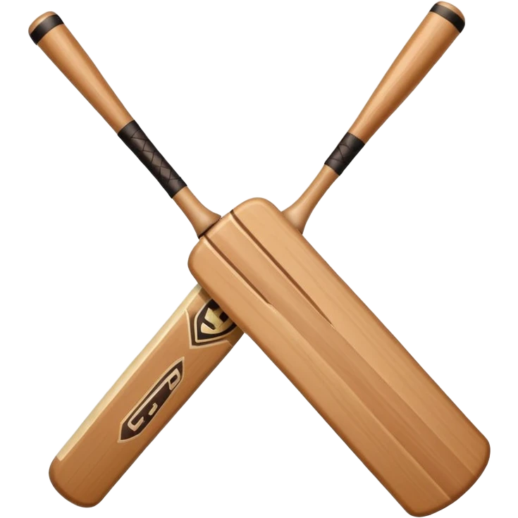 make a emoji of cricket bat emoji