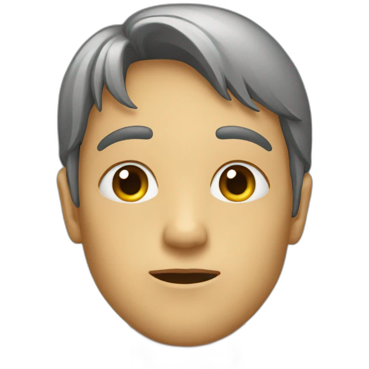 reflexive face emoji