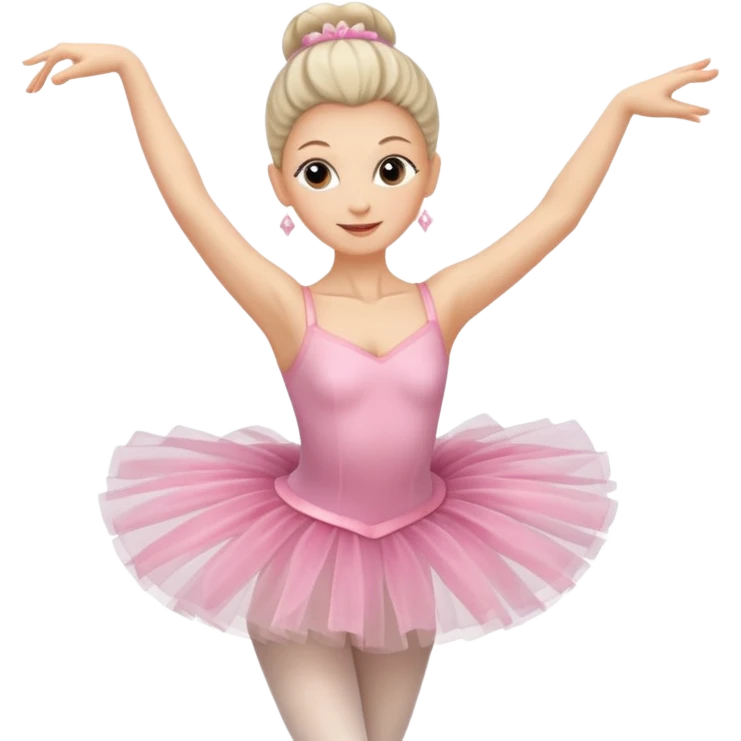 Ballerina above 40 years woman emoji