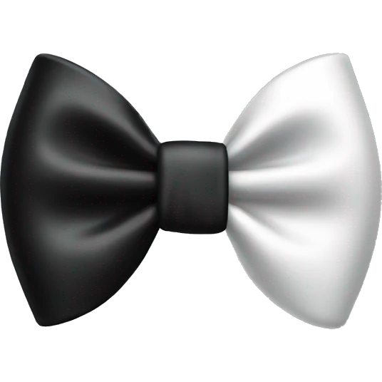 black bow emoji