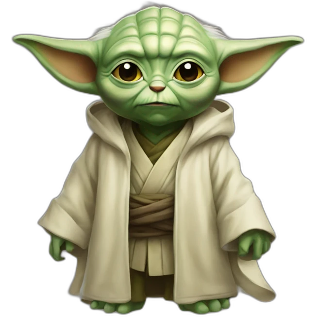 master yoda From a parallel world where he cat emoji