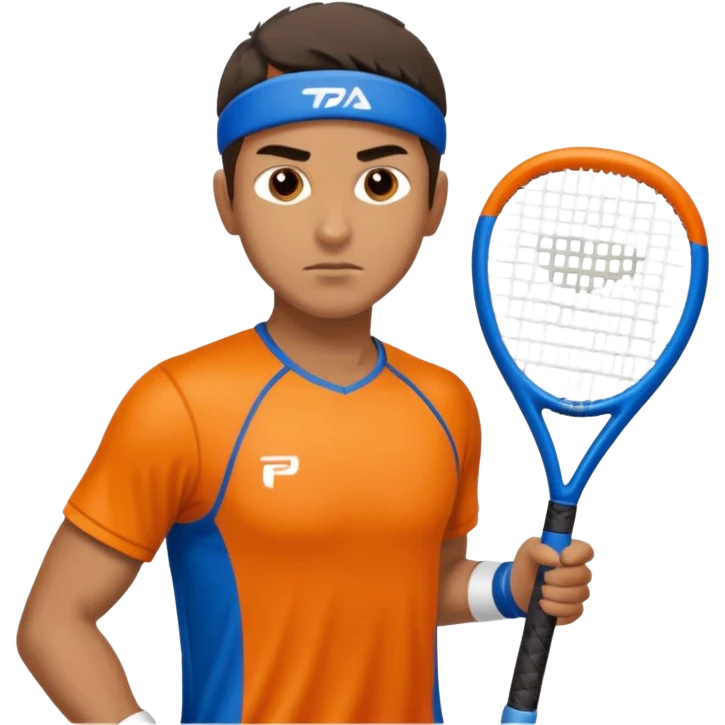 padel player latino emoji