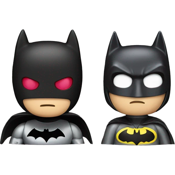 Hello kitty and Batman  emoji