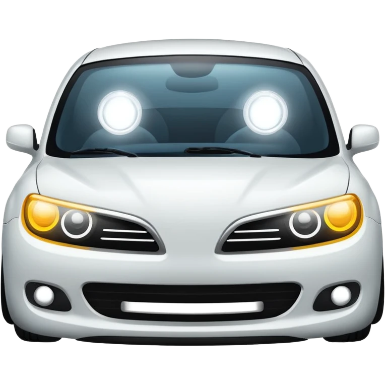 car lights emoji