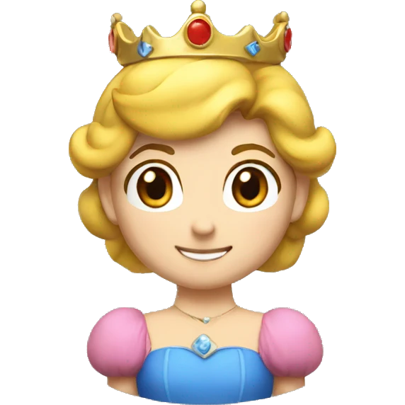 Princess mario emoji