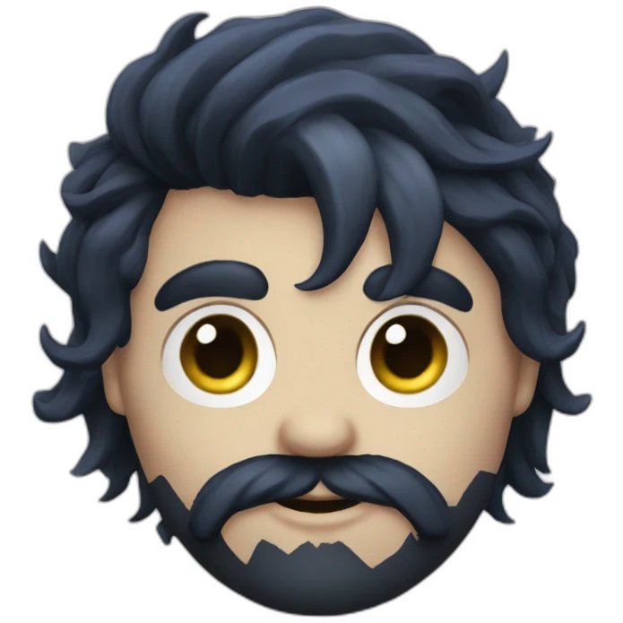 goth merman emoji