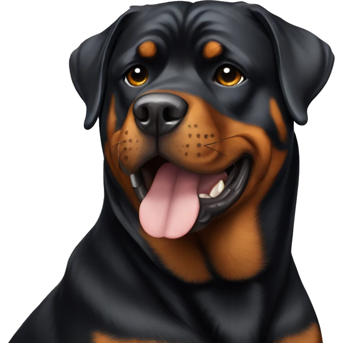 Rottweiler Rottweiler emoji