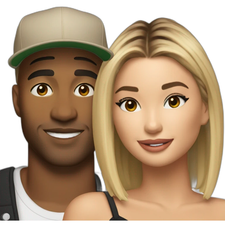 Justin and hailey bieber emoji