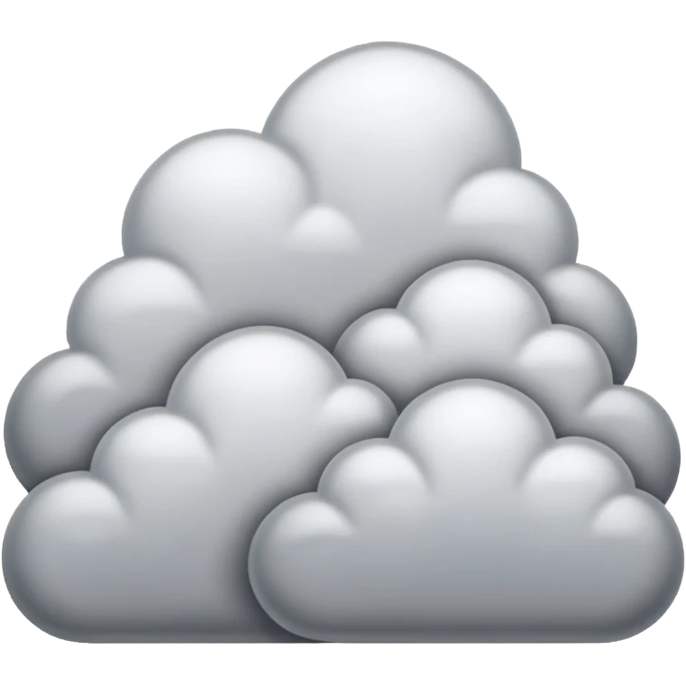 snowy weather clouds emoji
