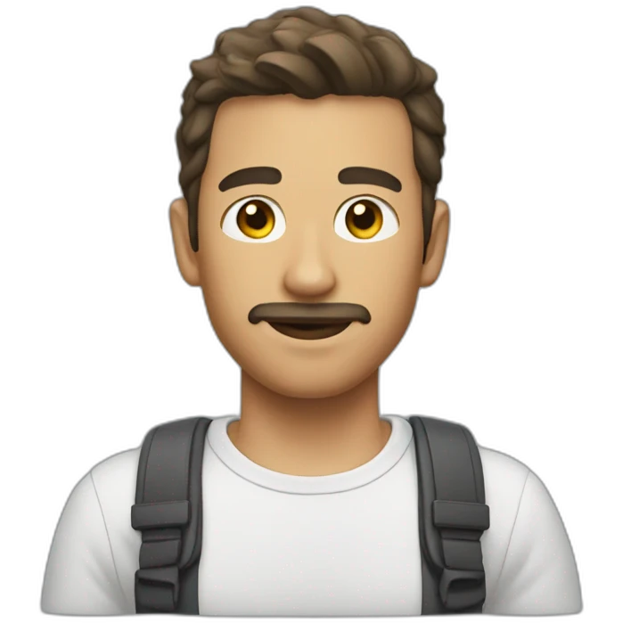 Homme air pod emoji