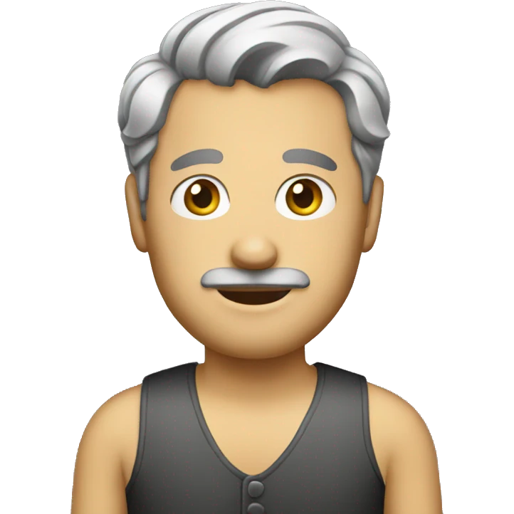 man with dress emoji