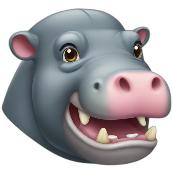 Hippopotame emoji
