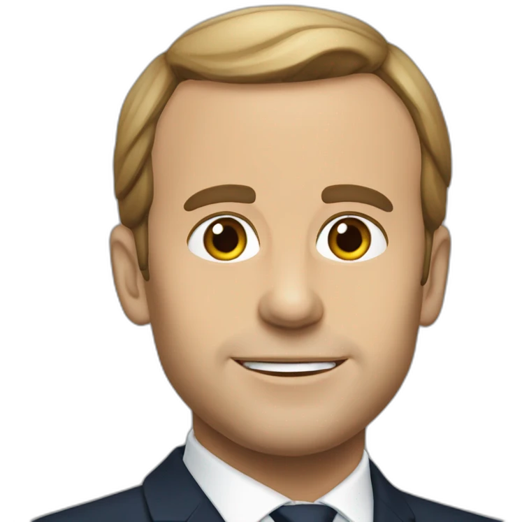 Macron choquée emoji