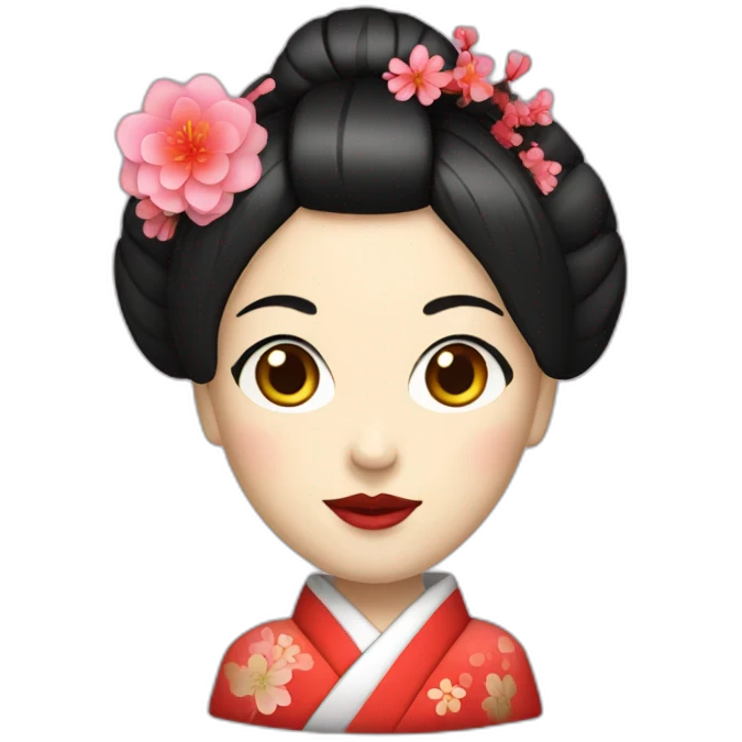 geisha emoji