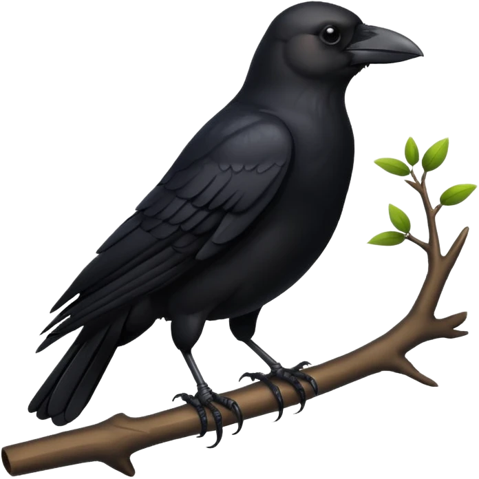 crow emoji