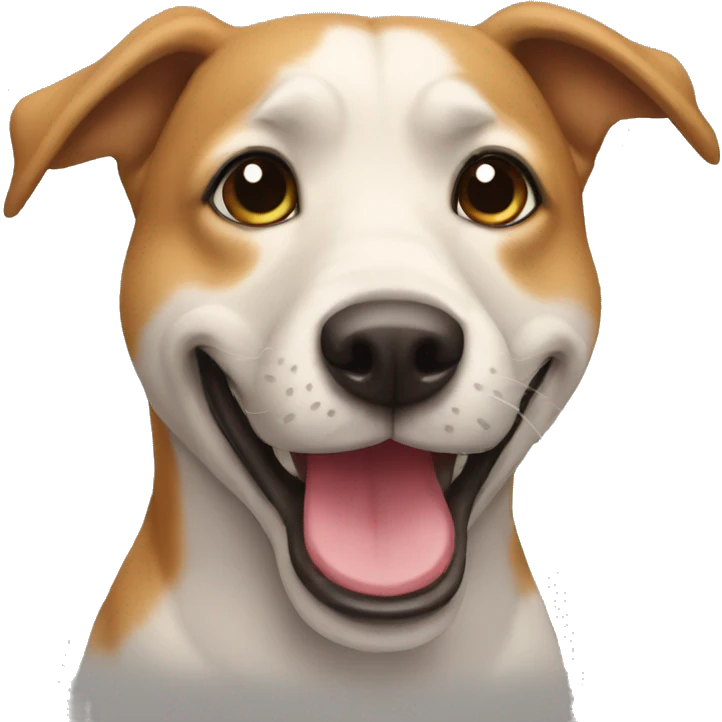 Perro feliz  emoji