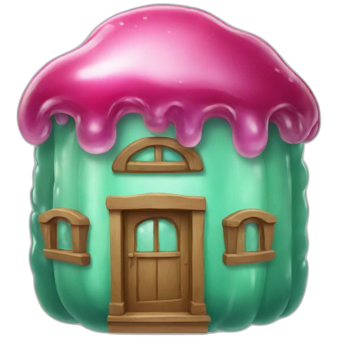 Jelly house emoji