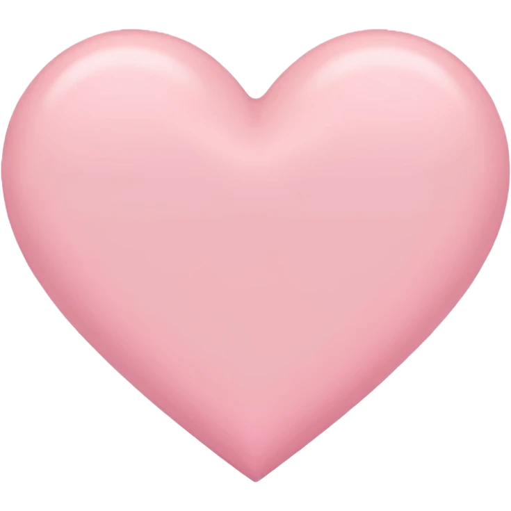 pastel heart emoji