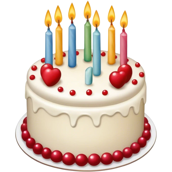 Birthday cake for man emoji