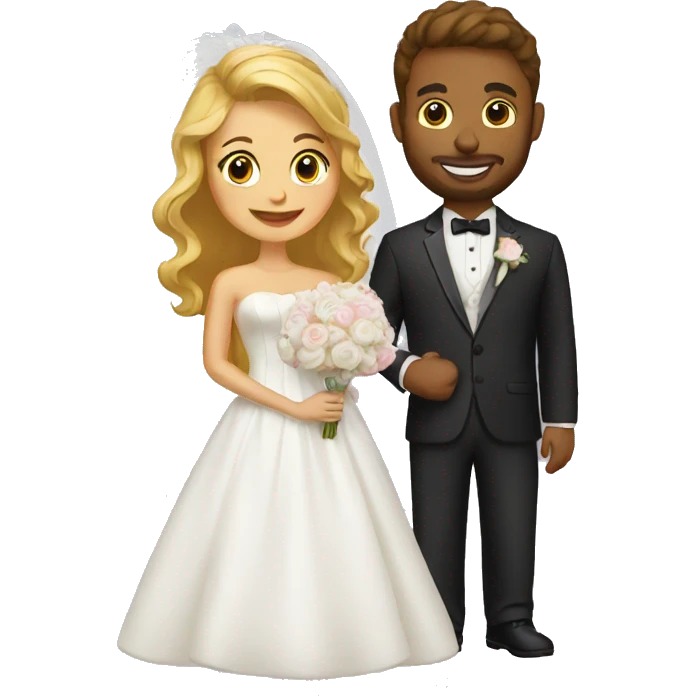 Christian wedding  emoji
