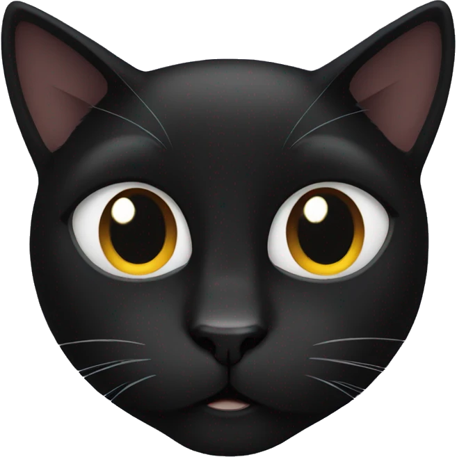 Black cat emoji