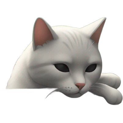 the cat is sleeping on the windowsill emoji