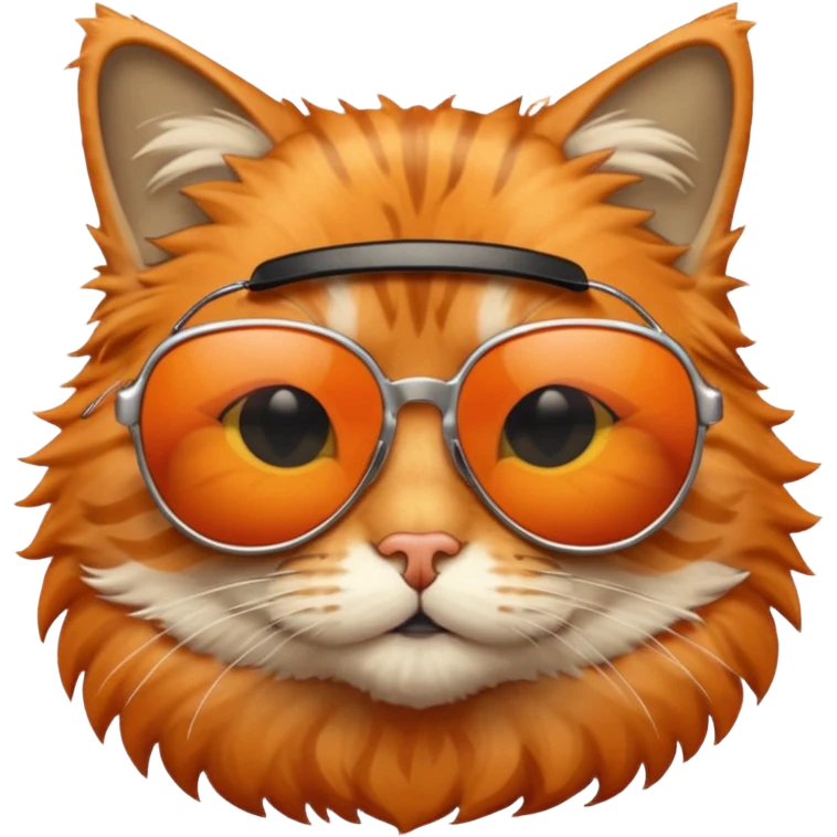 Cat wearing sunglasses emoji