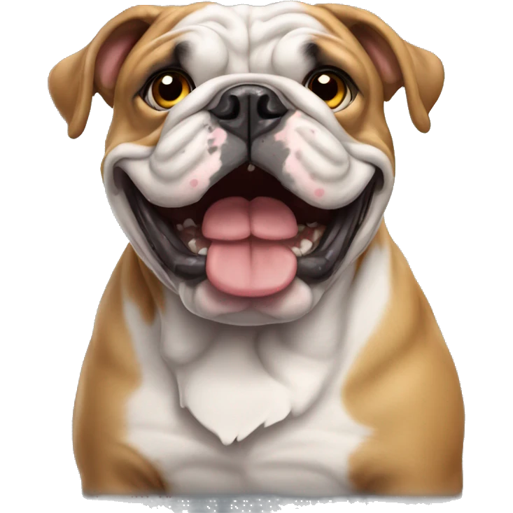 English bulldog emoji