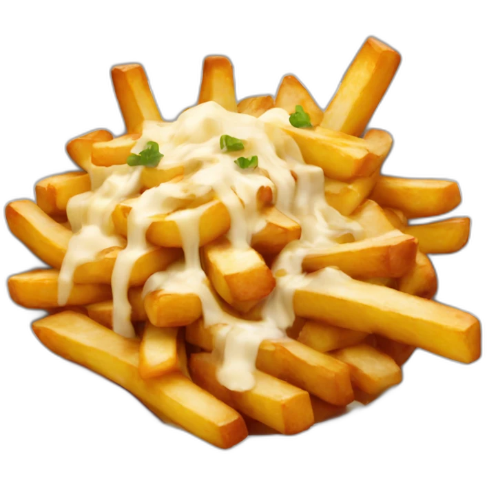 Poutine with eaphon emoji