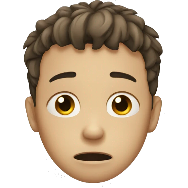 sad boy cry emoji
