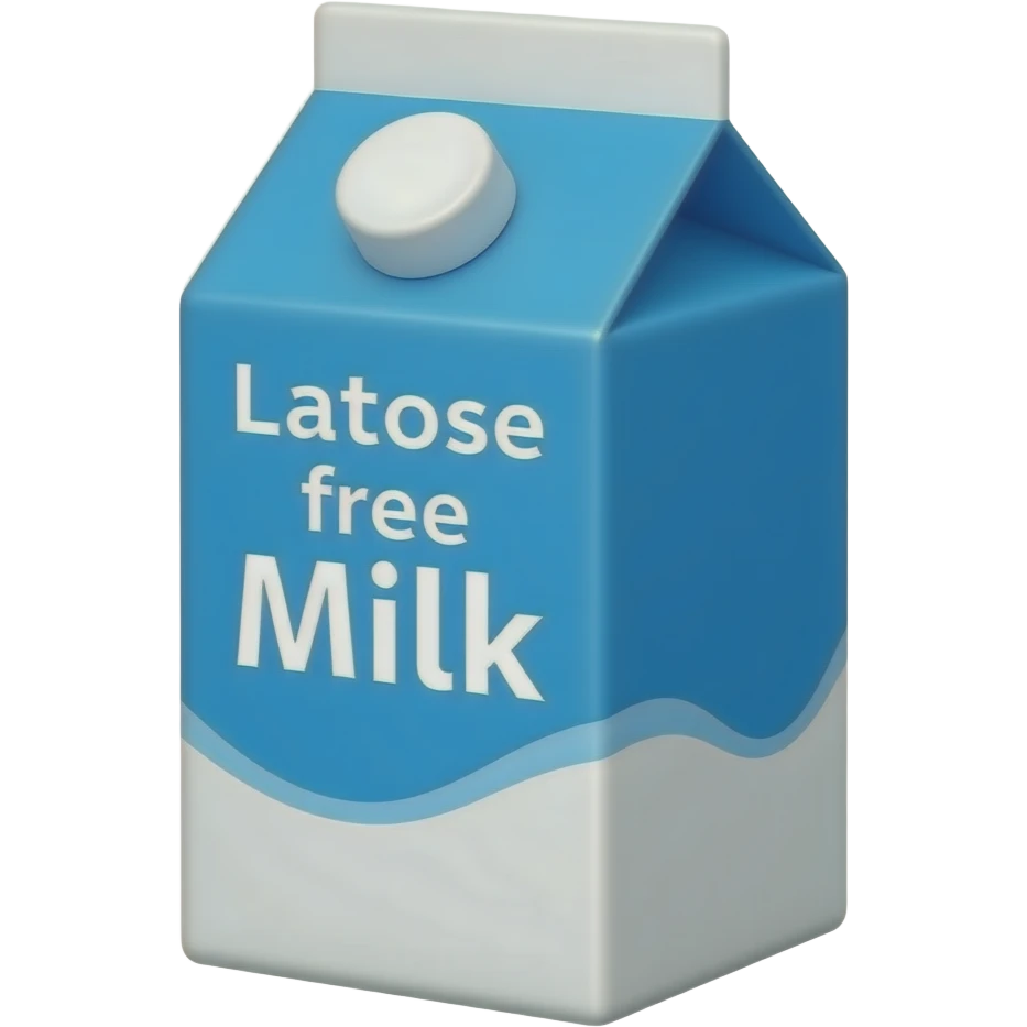 lactose free emoji