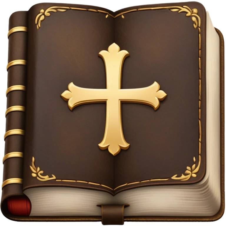 open bible covers emoji