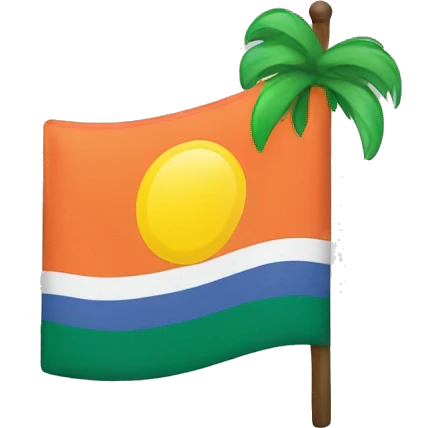 Floptropica flag emoji