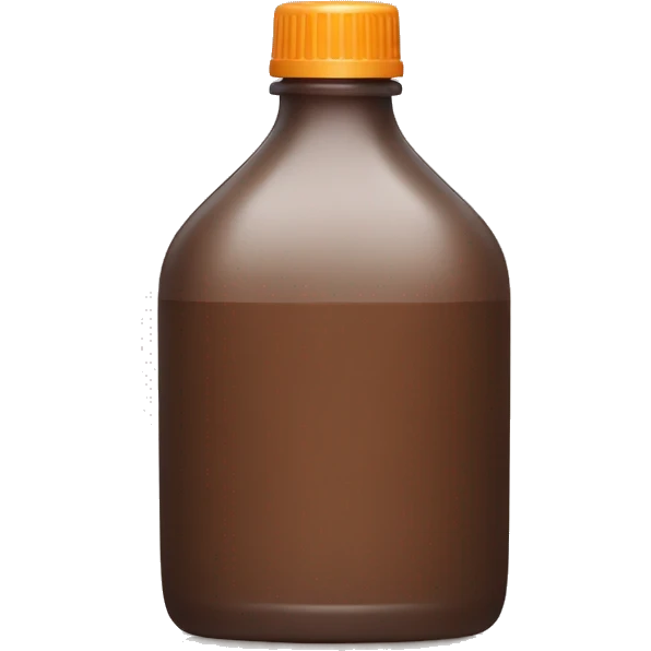 brown gel bottle emoji