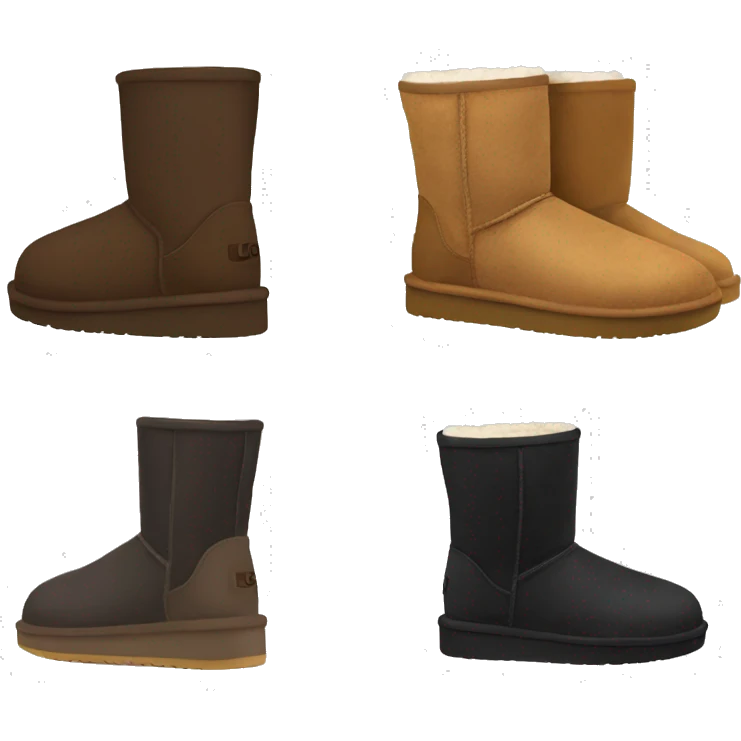 Ugg boots emoji