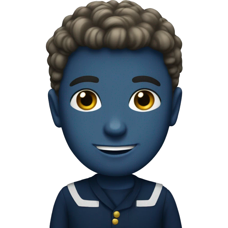 Navy blue emoji