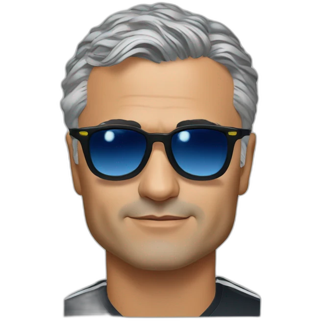 Jose mourinho wearing sunglasses emoji