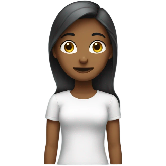 Girl curtsying emoji