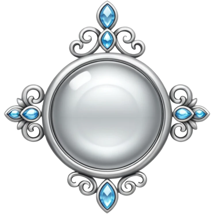 Silver jewelry . No faces  emoji