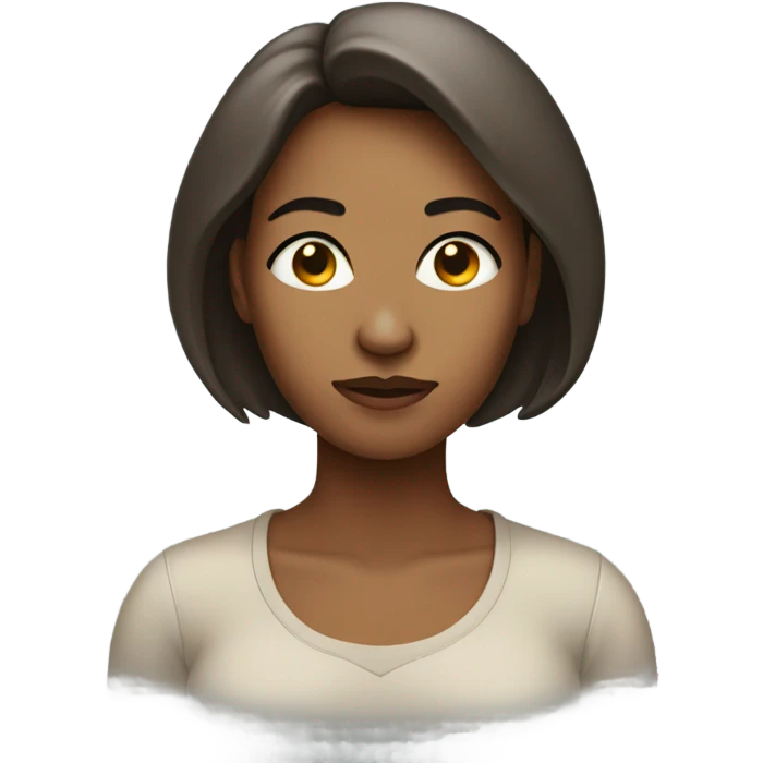 Woman not surprised emoji