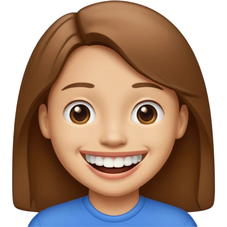 big smile with missing front tooth emoji